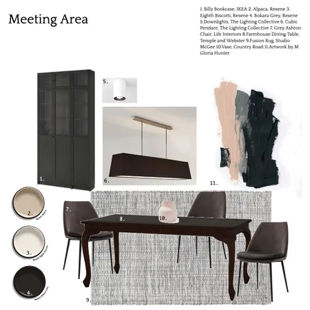Assignment 12 Meeting Area Interior Design Mood Board by sallymiss on Style Sourcebook