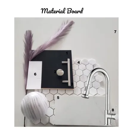 Kitchen Material Board Interior Design Mood Board by Brenda Maps on Style Sourcebook