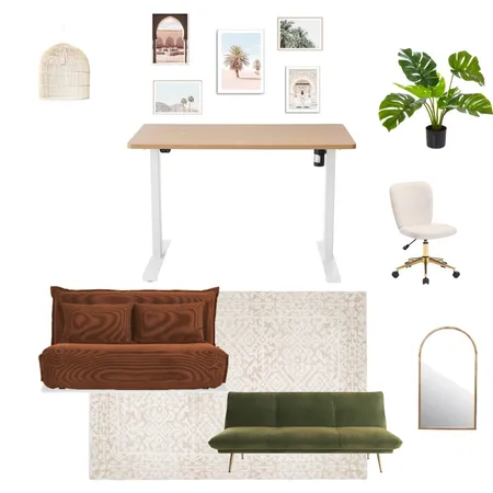 Study / Spare Room Interior Design Mood Board by Olivia.Stephenson on Style Sourcebook