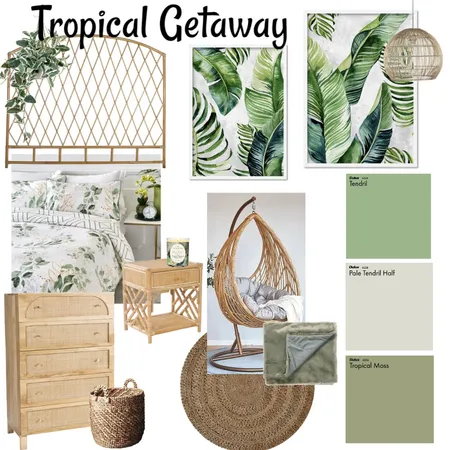 Tropical Getaway Interior Design Mood Board by KitasDesigns on Style Sourcebook