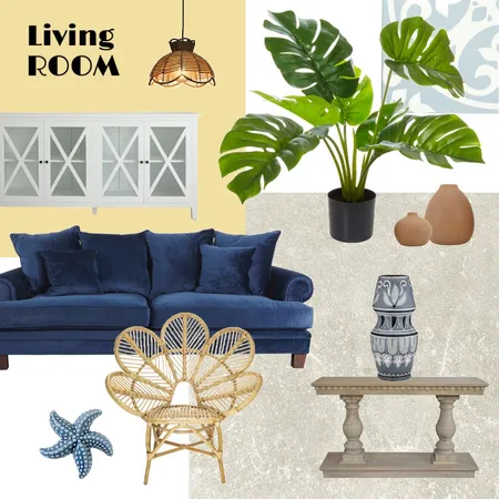 LivingRoom Interior Design Mood Board by JULIA DENISOVA on Style Sourcebook