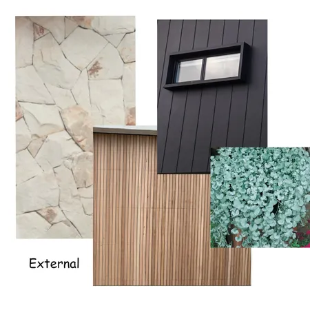 External Facade Interior Design Mood Board by Banksii Build on Style Sourcebook