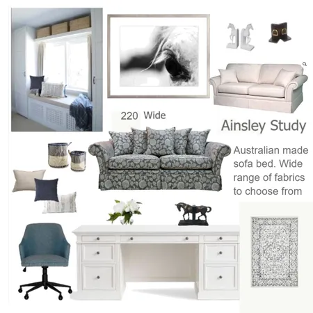 Ainsley study 3 Interior Design Mood Board by Ledonna on Style Sourcebook