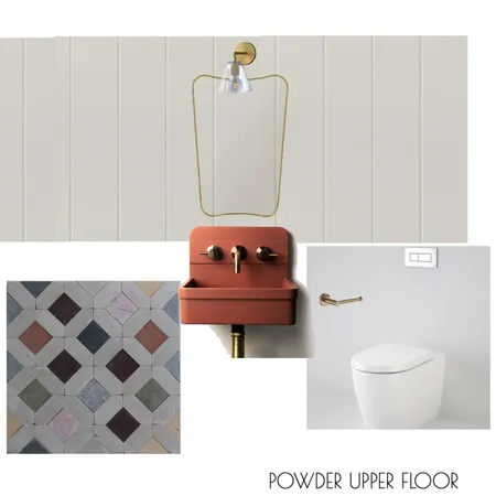 UPPER POWDER ROOM Interior Design Mood Board by melw on Style Sourcebook