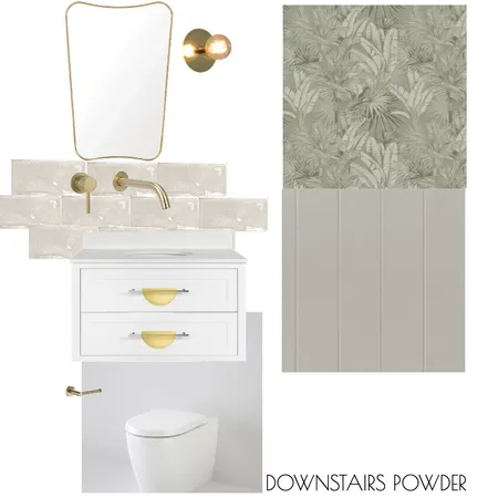 Downstairs powder Interior Design Mood Board by melw on Style Sourcebook