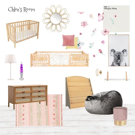 Chloe's Room Interior Design Mood Board by rdavis on Style Sourcebook