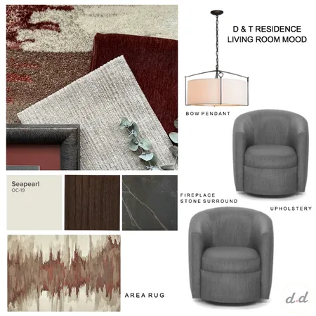 ROSENTHAL RESIDENCE LR MOOD Interior Design Mood Board by dieci.design on Style Sourcebook