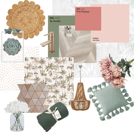 Pink Interior Design Mood Board by Khiroshima on Style Sourcebook
