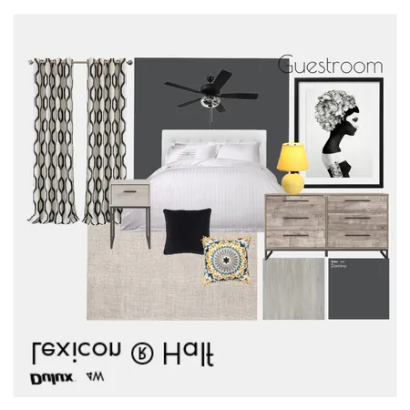 Guestroom Interior Design Mood Board by layoung10 on Style Sourcebook