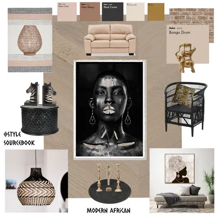 African living room Interior Design Mood Board by may el sherif on Style Sourcebook