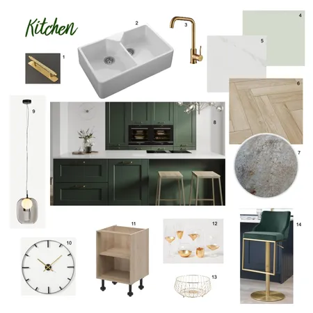 Sample Board Kitchen Interior Design Mood Board by FionaCruickshank on Style Sourcebook