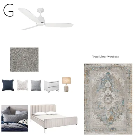 Guest Room Interior Design Mood Board by Davidson Designs on Style Sourcebook