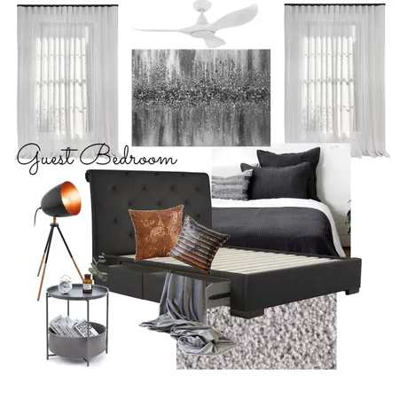 Accent Achromatic Interior Design Mood Board by smt_089 on Style Sourcebook