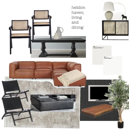 Helidon Living and dining Interior Design Mood Board by bekbatham on Style Sourcebook