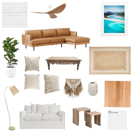 Living Room Interior Design Mood Board by Alana Turner on Style Sourcebook