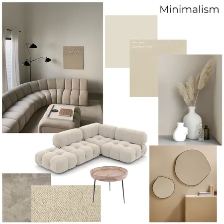 Minimalistic Living Room Interior Design Mood Board by Samantha Interiors on Style Sourcebook