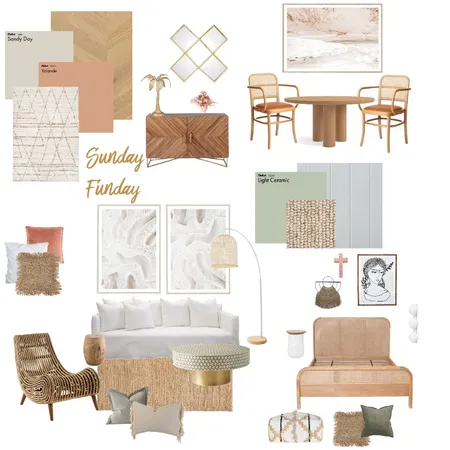 Sunday Funday Interior Design Mood Board by MandieStylist on Style Sourcebook