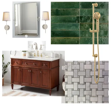 Downstairs bath Interior Design Mood Board by betti514 on Style Sourcebook