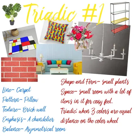 Triadic #1 Interior Design Mood Board by Payton.farrell on Style Sourcebook