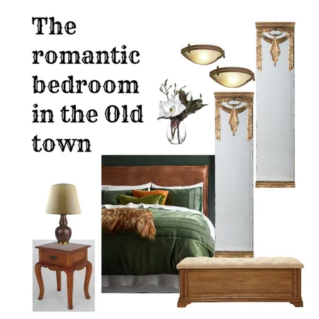 The romantic bedroom in the Old town Interior Design Mood Board by Dara Ra on Style Sourcebook