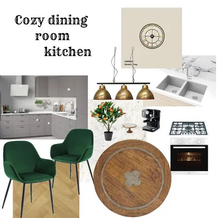 Cozy dining room kitchen Interior Design Mood Board by Dara Ra on Style Sourcebook