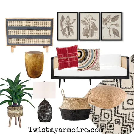 daybed Interior Design Mood Board by Twist My Armoire on Style Sourcebook