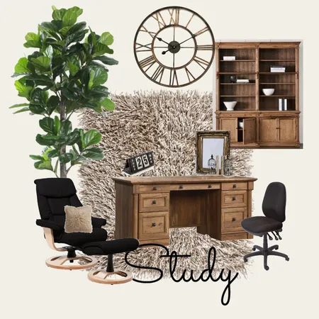 study Interior Design Mood Board by Ruth C on Style Sourcebook