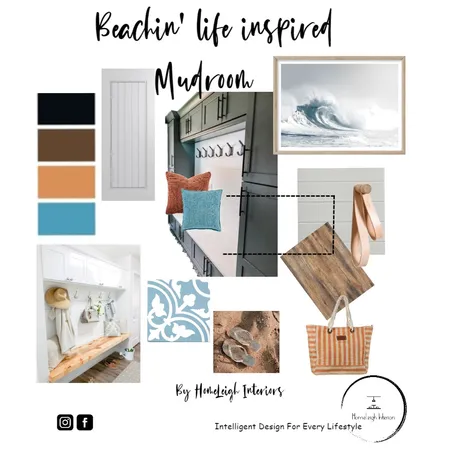 Beachin' Mudroom Interior Design Mood Board by Millsy on Style Sourcebook