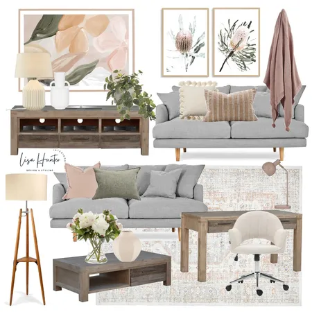 Living/Family Room - Julie Interior Design Mood Board by Lisa Hunter Interiors on Style Sourcebook