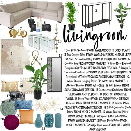 Soft finishes. Living room Interior Design Mood Board by srgordon on Style Sourcebook