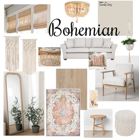 Bohemian Mood Board Interior Design Mood Board by dimennakatie on Style Sourcebook