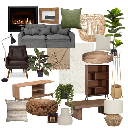 Living Room Interior Design Mood Board by meganwall223 on Style Sourcebook