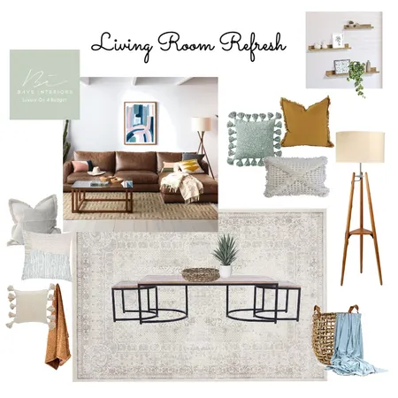 Living Room Refresh Interior Design Mood Board by BaysInteriors on Style Sourcebook