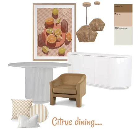 Citrus dining Interior Design Mood Board by taketwointeriors on Style Sourcebook