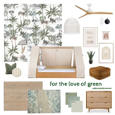 For the love of Green Interior Design Mood Board by Styled By Leigh on Style Sourcebook