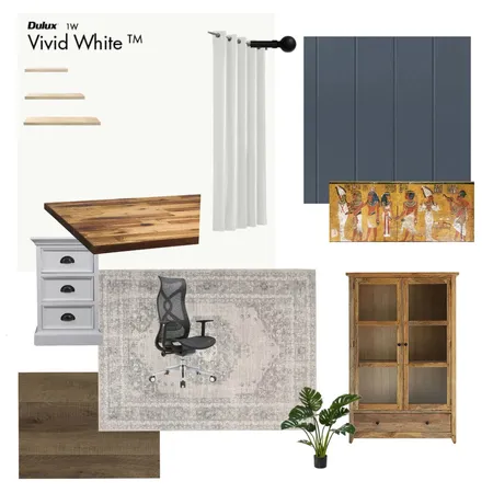 Caleb Office Interior Design Mood Board by AbbieJones on Style Sourcebook