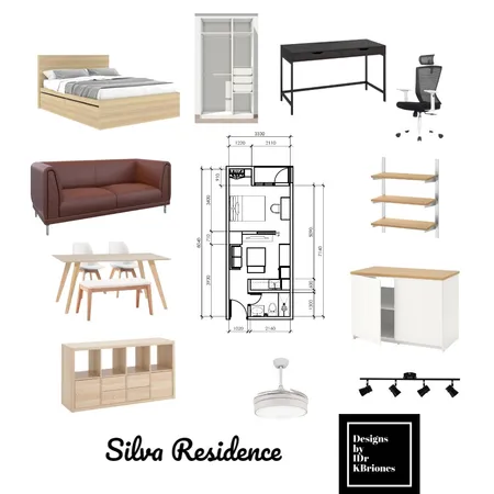 Silva Residence - Concept 2 Interior Design Mood Board by KB Design Studio on Style Sourcebook