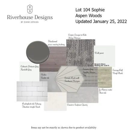 Lot 104 Interior Interior Design Mood Board by Riverhouse Designs on Style Sourcebook