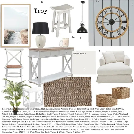 Troy Interior Design Mood Board by Jojo641 on Style Sourcebook