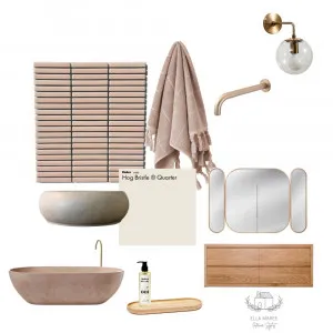 Peachy Clean Interior Design Mood Board by Ella Maree Interiors on Style Sourcebook