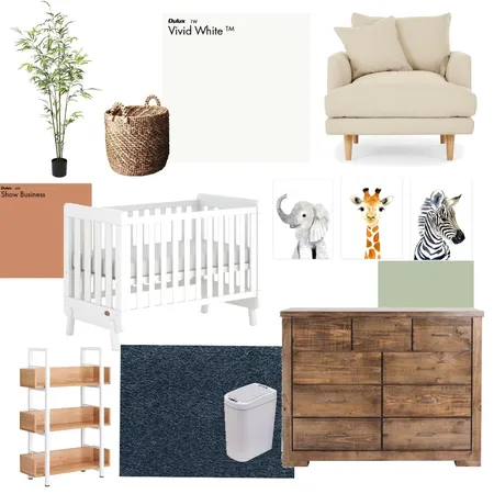 Nursery Interior Design Mood Board by clare.larsson on Style Sourcebook