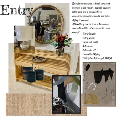 Entry Bennett Springs Interior Design Mood Board by Colette on Style Sourcebook