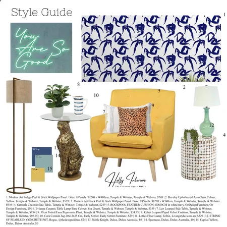 Web Chat Concept Interior Design Mood Board by Holly Interiors on Style Sourcebook