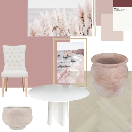 pink dining table Interior Design Mood Board by Ruth Fisher on Style Sourcebook