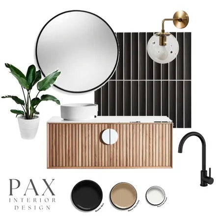 Scandi Sleek Bathroom Interior Design Mood Board by PAX Interior Design on Style Sourcebook