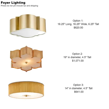 Wheeler Foyer Lighting Interior Design Mood Board by Intelligent Designs on Style Sourcebook