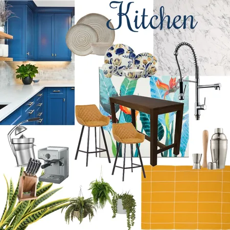 Boho kitchen Interior Design Mood Board by anaste9 on Style Sourcebook