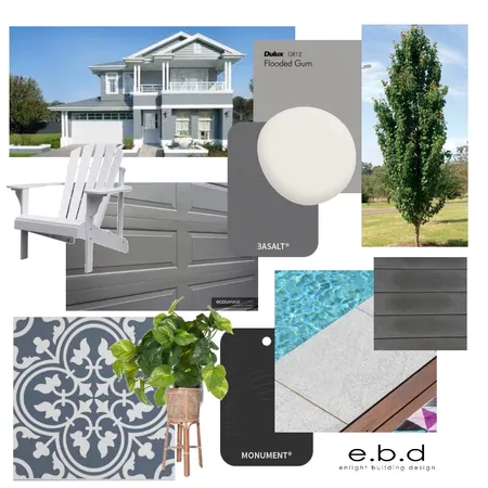 Queens Crt - External Renovation Interior Design Mood Board by Dorian + Co Interiors on Style Sourcebook