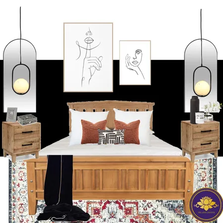 Guest Bedroom 2 Interior Design Mood Board by The Lotus Creative on Style Sourcebook