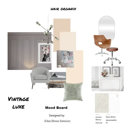 Vintage Luxe Interior Design Mood Board by Eden House Interiors on Style Sourcebook